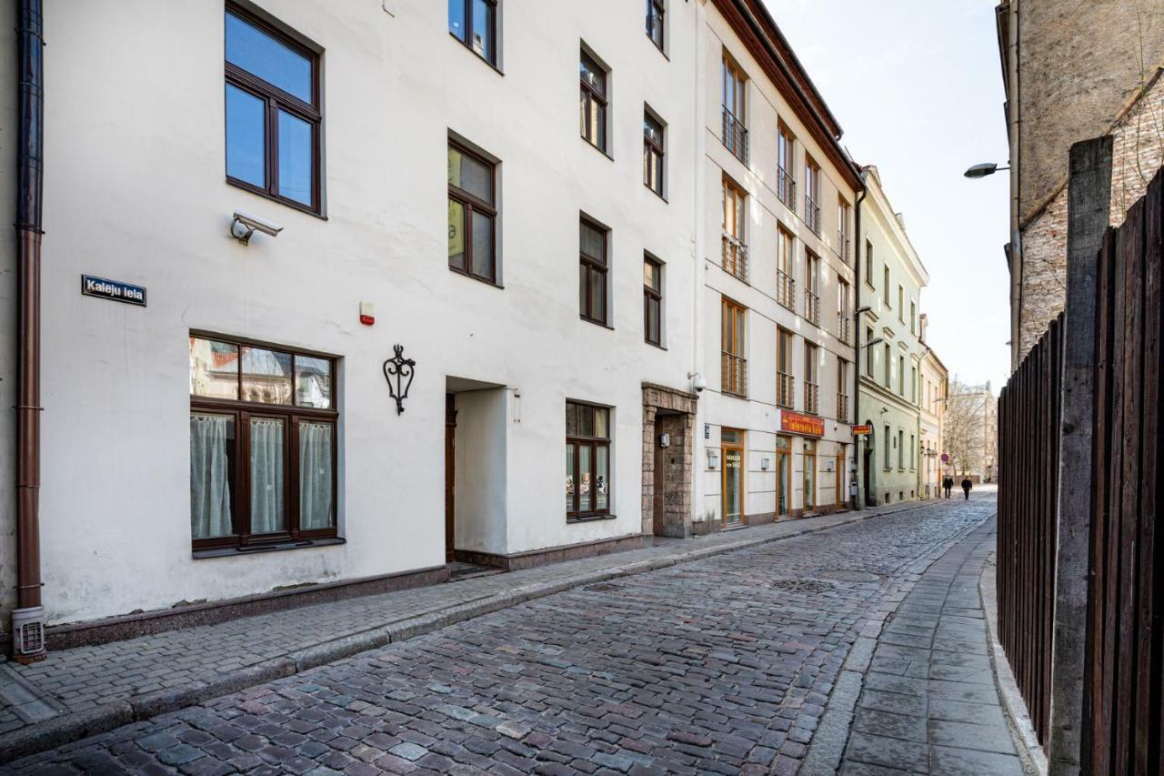 Old Riga Kaleju Studio Apartment With Terrace Dış mekan fotoğraf